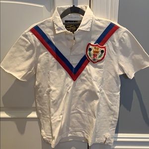 Vintage Ralph Lauren Rugby mock jersey